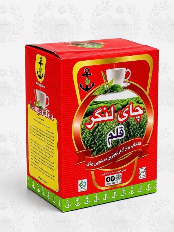 چای لنگر قلم 300 گرم- عطر هل و برگاموت