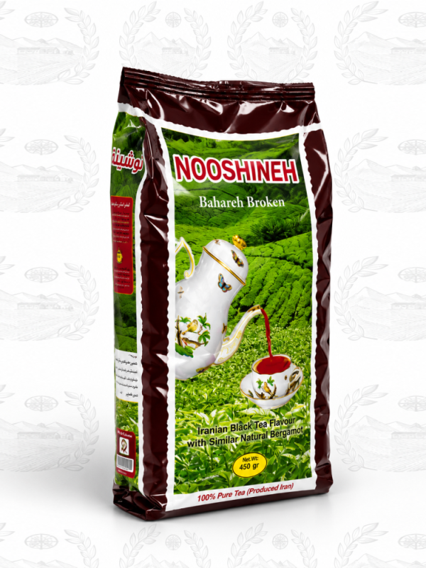 چای نوشینه سلفون شکسته بهاره 450 گرمی