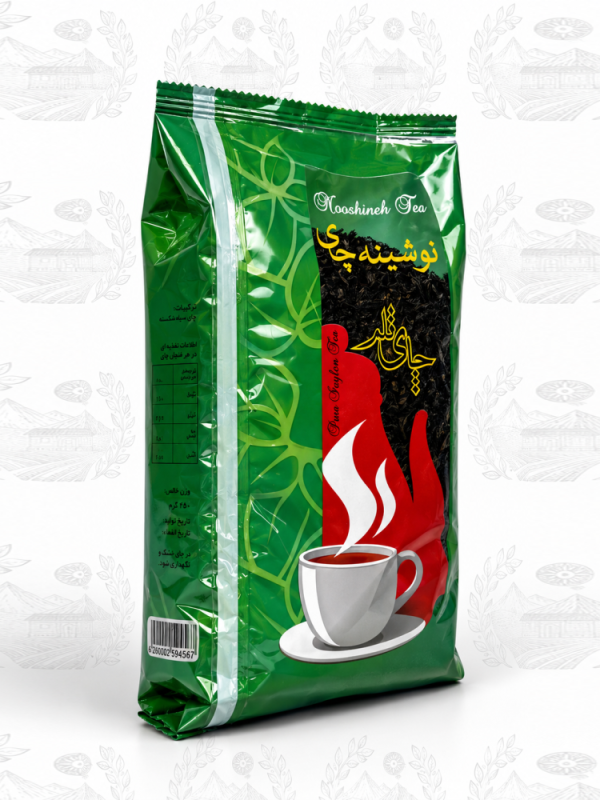چای نوشینه قلم سلفون سبز 350 گرمی